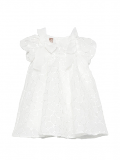 Vestito con fiori allover