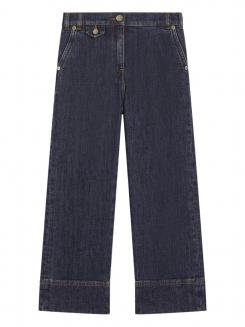 Jeans gamba larga