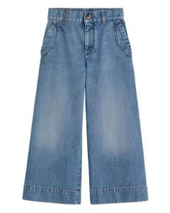 Jeans gamba larga