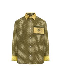 Camicia fantasia con taschino