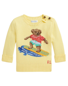 Maglione con bear surfista